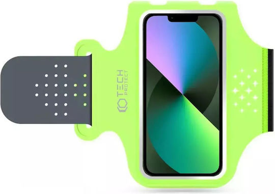 Tech-protect M1 Bandă Sport Universală pentru Smartphone-uri Până la 6.8" Verde