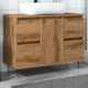 vidaXL Countertop without Sink L80xW33xH60cm Oaks