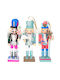 Hängender Nussknacker Ornament Hölzern Set 3Stück