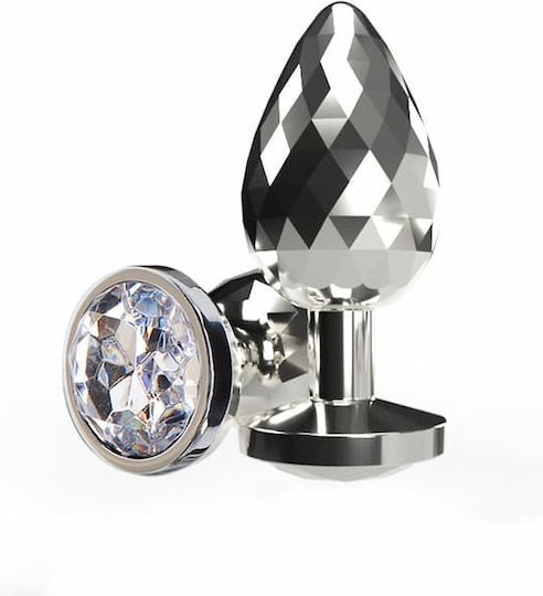 ToyJoy Diamond Anal Plug Small Silver