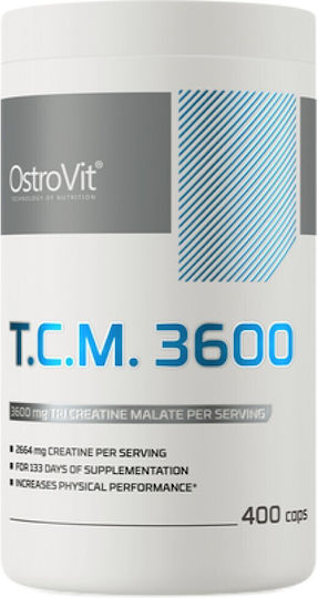 Tri Creatine Malate Tcm 1200мг Ябълка 400 капсули