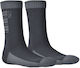 Matt Isothermische Jagdsocken Wolle in Schwarz