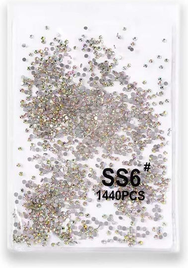 WD Micro - Medium Strass für Nägel SS6 1440Stück