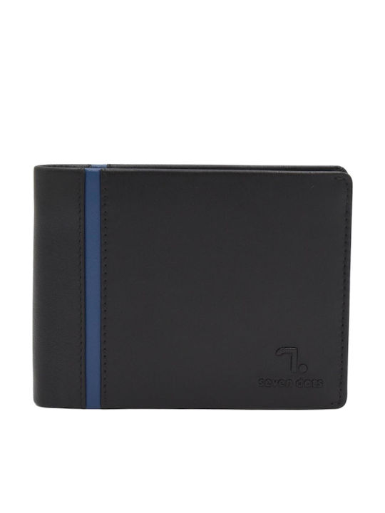 Mars Leather Men's Wallet Black