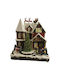 Bizzotto Crăciunescă Iluminată Decorativă Scenă cu Baterie cu Mișcare 28x26x18cm.