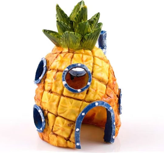 Penn Plax Spongebob Aquarium Toy Pineapple House SpongeBob 16.5 Cm