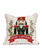 Ilis Home Коледна Декоративна Калъфка Квадратна 45x45cm