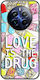 Love Is Drug Realme 12+ 5g Black Tpu Μαύρη Σιλικόνη