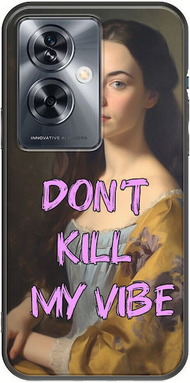 Винтидж дама Don't Kill My Vibe Oneplus Nord N30 Se 5g черен TPU черен силикон