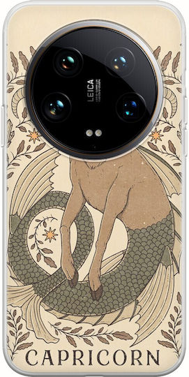 Zodiac Capricorn Xiaomi 14 Ultra 5g TPU Flexibil Transparent Siliconic