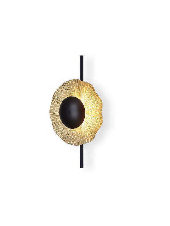 Luma Осветително тяло За стена LED Black-Gold 45см.