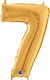 Μπαλόνια Αριθμοί Χρυσό 66 Cm 26" 7