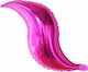 Μπαλόνι Φούξια Swirling S Ουρά Γοργόνας 18"/45cm