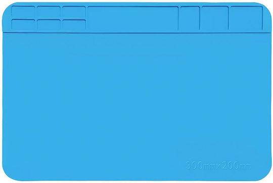 Nz24 Antistatische Elastische Arbeitsmatte 20x30cm Blau OEM