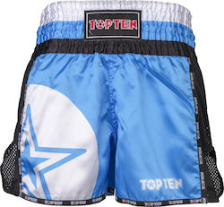 Top Ten Wako Ανδρικό Σορτσάκι Kick/Thai Boxing Μπλε Top Ten Wako Ανδρικό Σορτσάκι Kick/Thai Boxing Μπλε