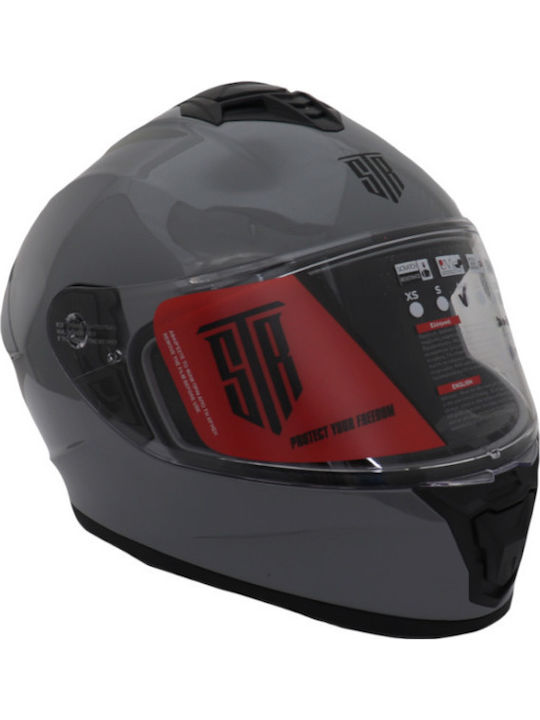 STR GT-2 Motorcycle Helmet Full Face ECE 22.06 ...
