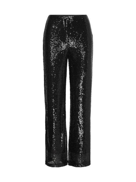 Only Women's Fabric Trousers Black