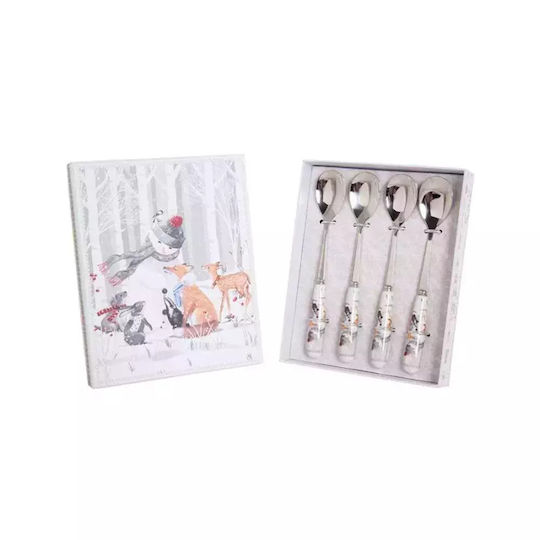 Etoile Baby Set with Spoons made of Metal 4pcs