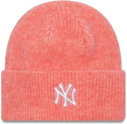 Beanie Unisex Σκούφος Πλεκτός σε Ροζ χρώμα