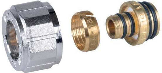 Collector Switch Coupling 18x2.0 Chrome Pex 24x19 Cherbros 30021804200