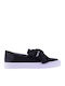 Onosha9 Δερμάτινα Γυναικεία Loafers σε Μαύρο Χρώμα