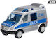 CarMotion Mercedes-benz Sprinter Mini, Police Φιγούρα Μοντελισμού Ασημί σε Κλίμακα 1:50