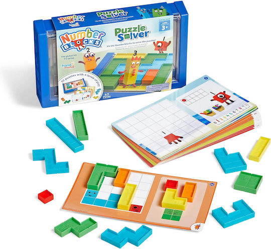 Hand2Mind Numberblocks Solve Puzzles Numberblocks Solve Puzzles Образователна Игра Образователни за 3+ години Години
