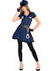 Kids Carnival Costume Policewoman