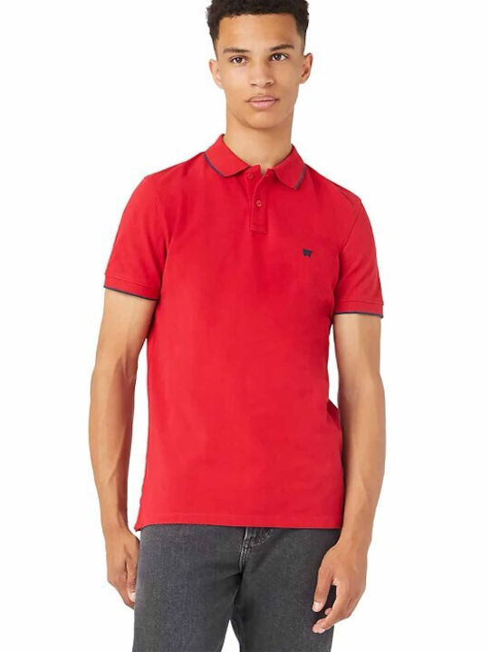 Wrangler Polo Bluză Red