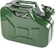 CarMotion Canistru De Combustibil Cu Două Locuri Din Plastic Cu Tub De Extensie 10lt Verde