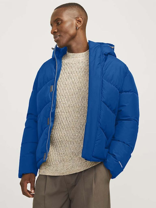 Jack & Jones Geacă pentru bărbați Puffer Nautic...