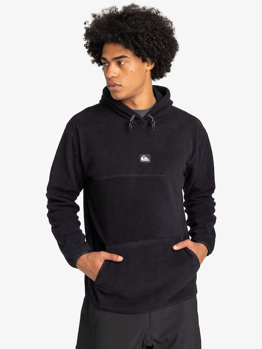 Quiksilver Sweatshirt Fleece with Hood Black