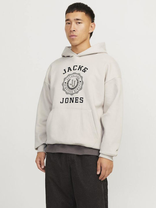 Jack & Jones Φούτερ με Κουκούλα Moonbeam