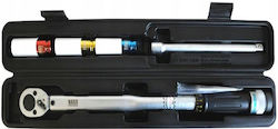 1/2" Drehmomentschlüssel 40-210 Nm Bass Polska 17 19 21 mm Legierungskappen Verstellbarer Griff 1/2" Drehmomentschlüssel 40-210 Nm Bass Polska 17 19 21 mm Legierungskappen Verstellbarer Griff