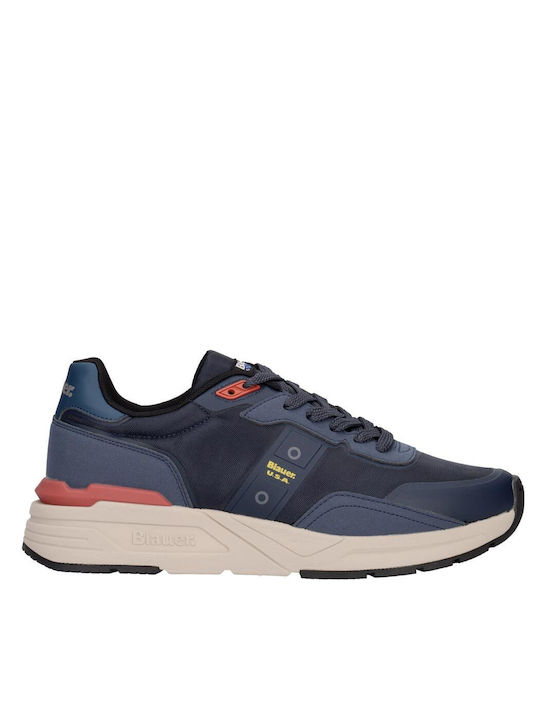 Blauer Sneakers Blue