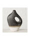 Boltze Vază Decorativă Ceramică Alb 18x8x26cm 1buc