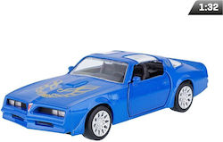 CarMotion Pontiac Rmz 1978 Pontiac Firebird Metal Modeling Figure Car Blue in Scale 1:32 12.5x5x3.2cm. CarMotion Pontiac Rmz 1978 Pontiac Firebird Metal Modeling Figure Car Blue in Scale 1:32 12.5x5x3.2cm.