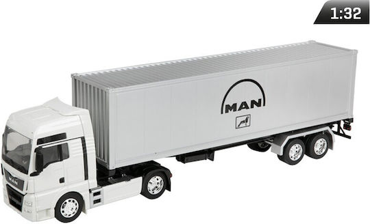 CarMotion Man Tgx Φιγούρα Μοντελισμού Τρακτέρ Λευκή σε Κλίμακα 1:32