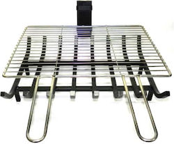 GTMED Metallisch Kaminrost Gerade ohne Aschenbecher 50x37cm GTMED Metallisch Kaminrost Gerade ohne Aschenbecher 50x37cm
