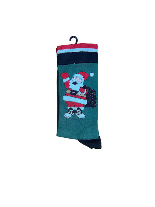 Chetic Men's Christmas Socks GREEN