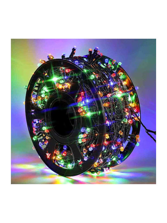 500 Λαμπάκια LED 100μ. Πολύχρωμα σε Σειρά