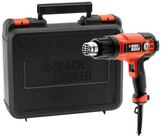 Black & Decker Heat Gun 2000W with Maximum Temperature 645°C KX2200K-XK