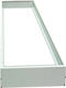 Just LED Support Frame for Lighting Fixtures made of Aluminum White 200005