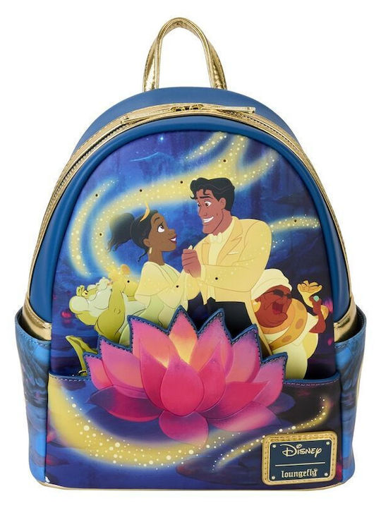 Loungefly Disney The Princess and the Frog 15th Anniversary Disney Princess Multicolour Backpack Loungefly Disney The Princess and the Frog 15th Anniversary Disney Princess Multicolour Backpack