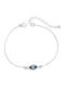 Senza Women's Bracelet with design Eye made of Silver