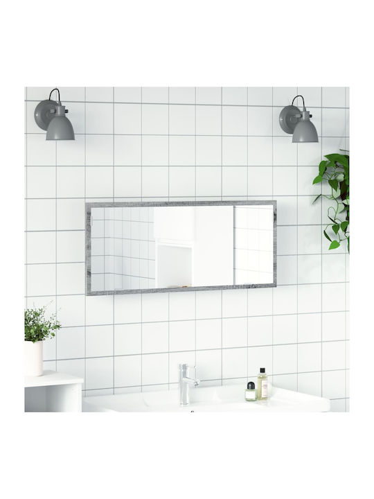 vidaXL Badezimmerspiegel LED mit Länge 100cm Gray