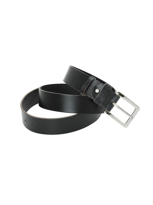Lavor Men's Belt Leather Black