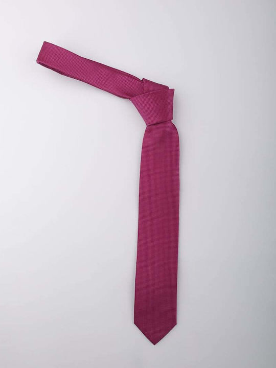 Diego Conte Men's Tie Printed in Fuchsia Color