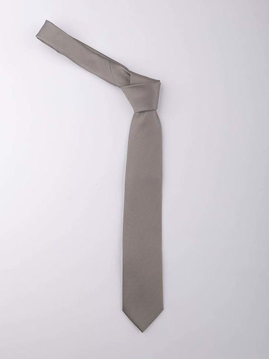 Diego Conte Men's Tie Printed in Beige Color