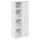 vidaXL Bathroom Cabinet L39xW22xH90cm White